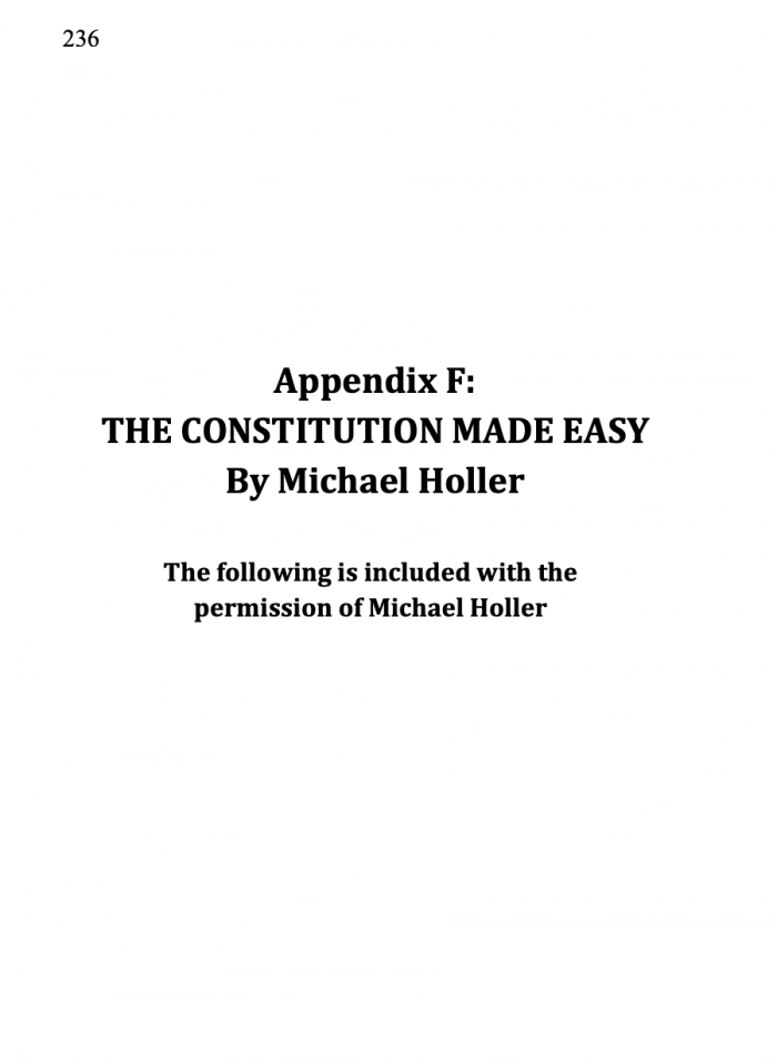 The Constitution Made Easy – Courses & ELearning